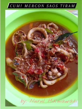 Langkah Mudah untuk Menyiapkan Resep Cumi mercon saos tiram yang Sempurna Anti Ribet, Mantap Sekali