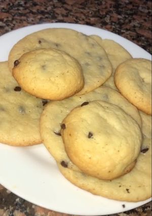Una foto de Cookies con chips