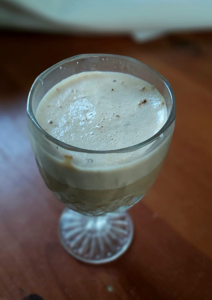 Una foto de Frappé de café