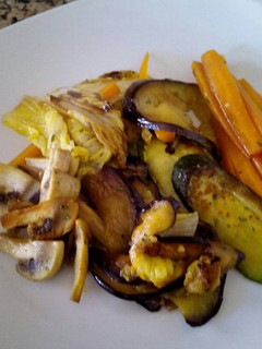Una foto de Salteado de verduras