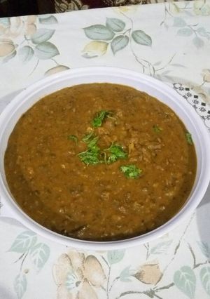 A picture of Dal Makhni in Punjabi style.