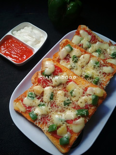Foto resep Pizza Roti Tawar