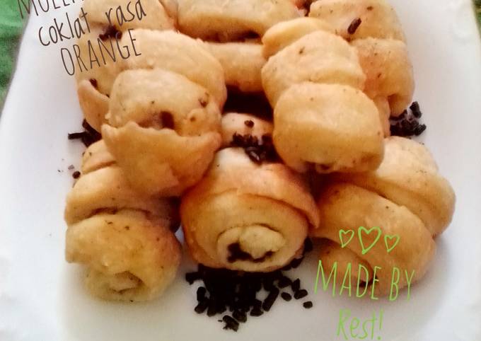 Resep Molen Mini Coklat Rasa Orange Oleh Restea Cookpad