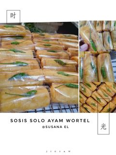 Foto resep Sosis solo ayam wortel