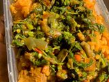 Miyar ganye (Vegetable soup)