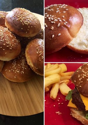 Une photo de Buns pour burgers