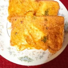 Namkeen Egg Toast A picture of Namkeen Egg Toast.