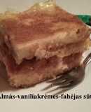 Almás-vaníliakrémes-fahéjas süti