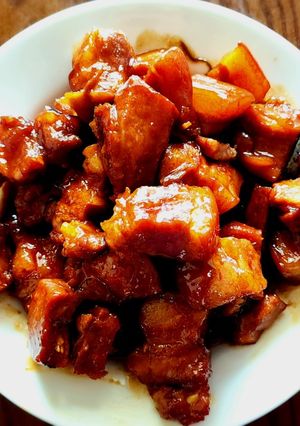 Hình của món Thịt kho keo.