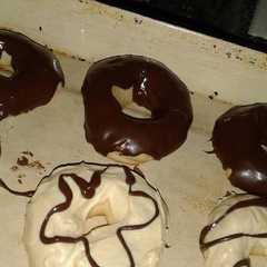 A picture of Riquísimas donas al horno!🍩🍩.