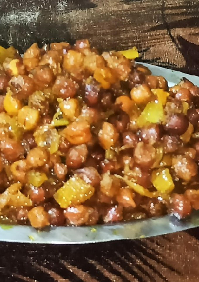 चटपटा चना फ्राई (Chatpata chana fry recipe in Hindi) रेसिपी मुख्य फोटो