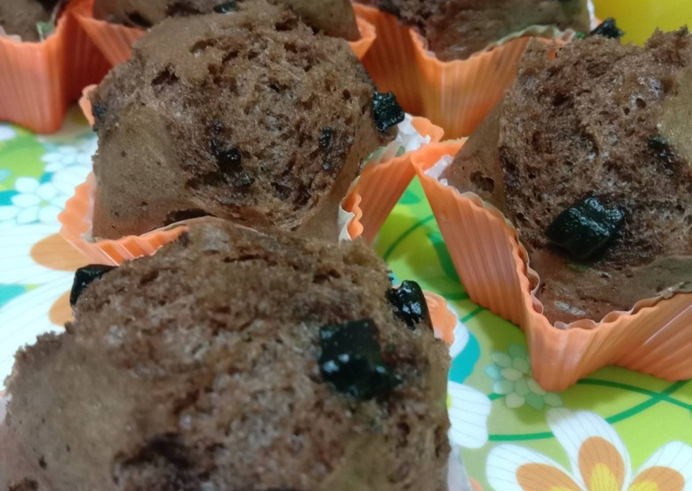 Brownis kukus mekar