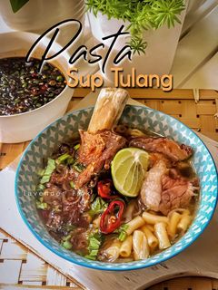 Gambar Pasta Sup Tulang
