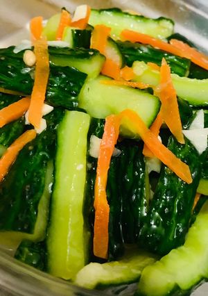 青檸小黃瓜🥒無負擔ez爽口配菜 的食譜成品照片