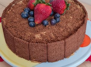 Una foto de Chocotorta, a 40 años de su creación 🍭Versión redonda 🍭
