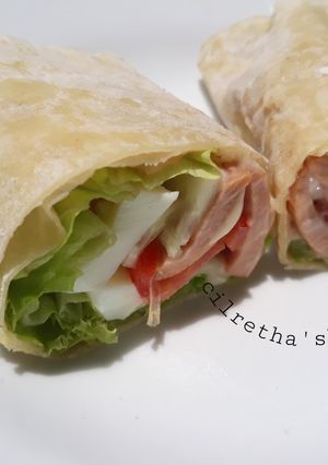 Foto resep Salad Wrap