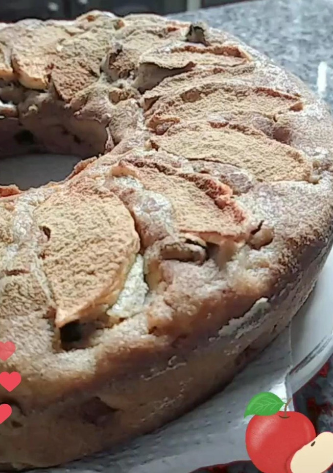 Una foto de Torta de manzana🌱