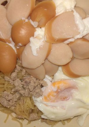 รูปของ บะหมี่เเห้งไข่ฟู