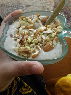 A picture of Oats Kheer.