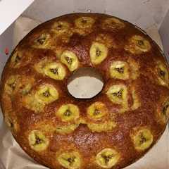 Banana cake wangi lembut layak jual রেসিপির প্রধান ছবি