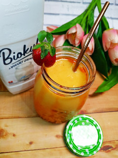 Foto resep Smoothies mangga pisang strawberry