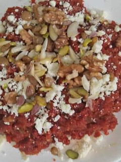 A picture of Gajar ka halwa.