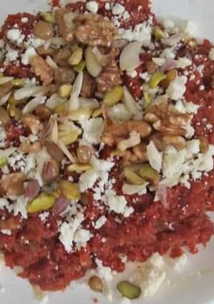 A picture of Gajar ka halwa.