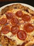 Cast Iron Skillet Pepperoni Onion Pizza