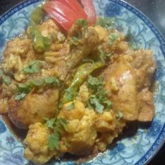 A picture of Gobi Chicken.