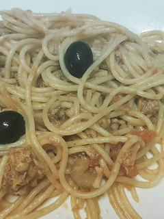 Foto de Esparguete com atum e cogumelos - Kcook