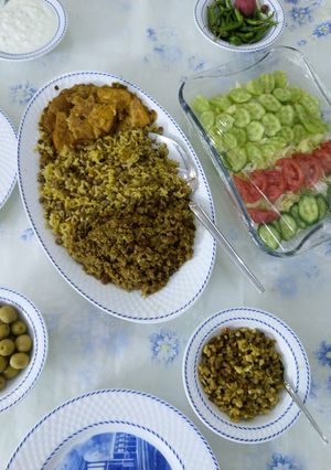 عکسی از دستور عدس پلو ویژه