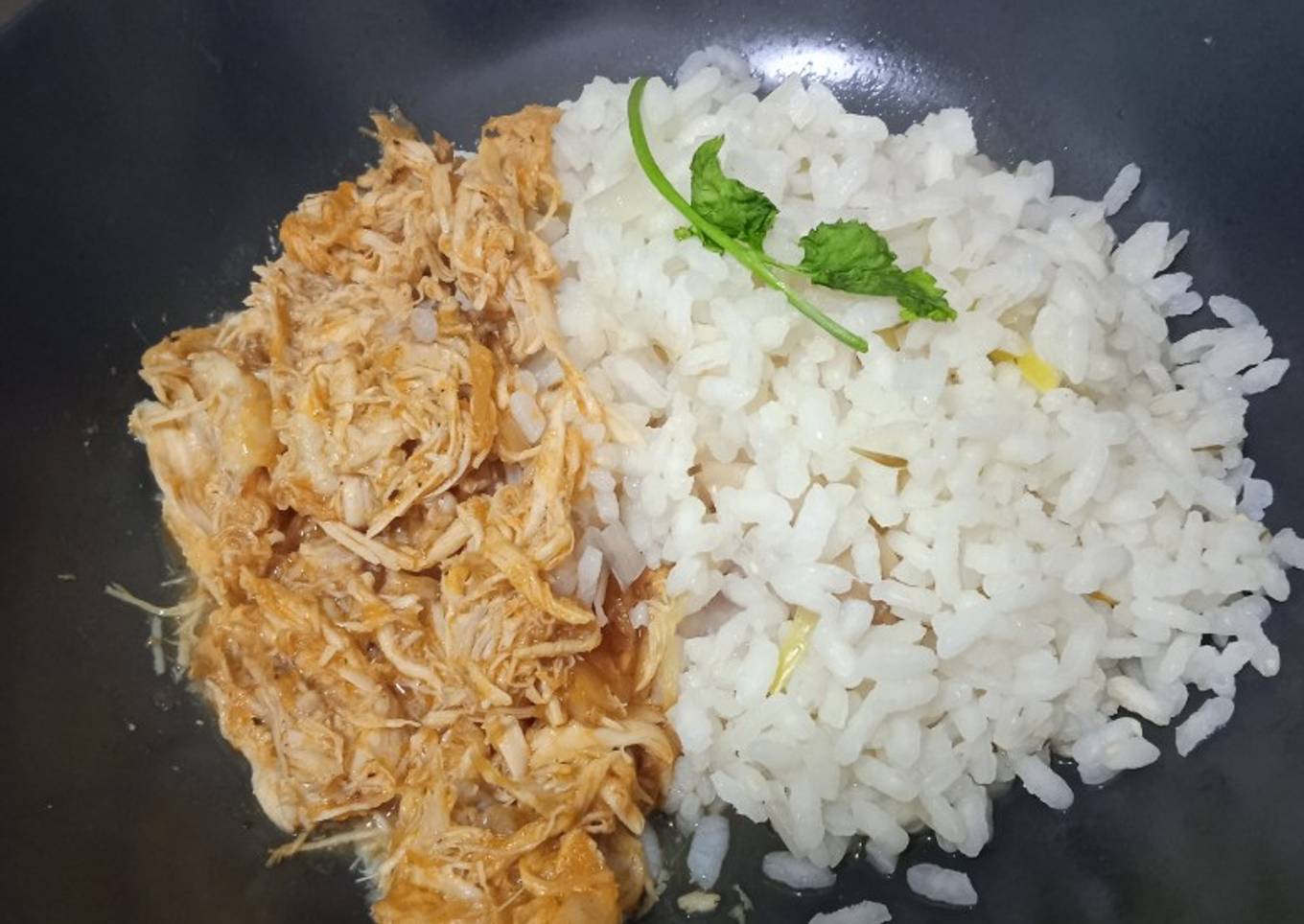 Pollo mechado en Instant Pot