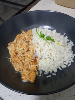 Una foto de Pollo mechado en Instant Pot