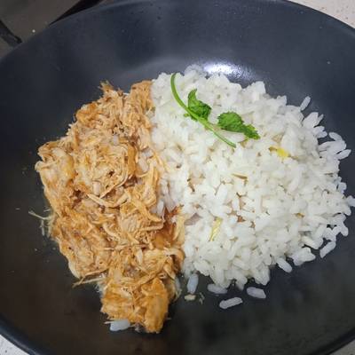 Pollo mechado en Instant Pot Receta de Noemí Gómez- Cookpad