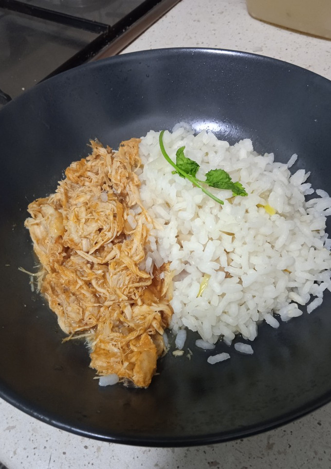 Una foto de Pollo mechado en Instant Pot