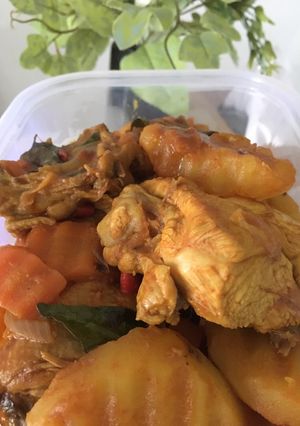A picture of Healthy Chicken Curry.