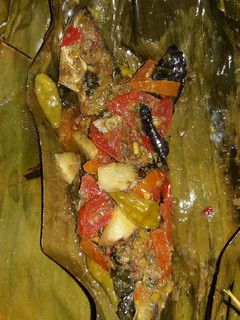 Foto resep Pepes ikan asin peda