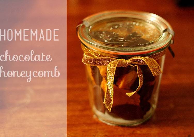 Simple Way to Make Homemade Chocolate honeycomb