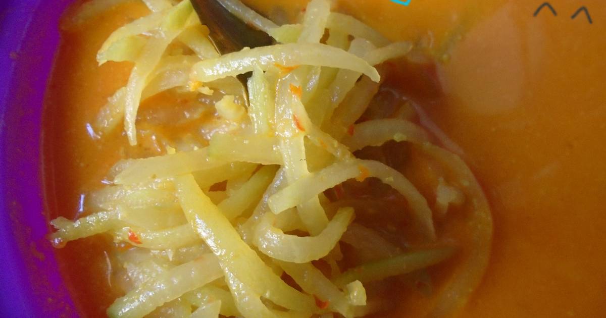  Resep  Kates pepaya muda masak santan  oleh Nova Afriani 