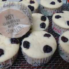 Una foto de Muffins de limón y arándanos (opcional)