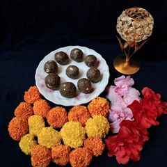 A picture of Ragi Ladoo.