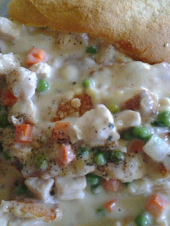 A picture of Chicken Pot Pie.