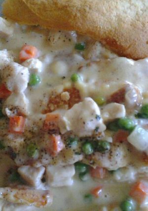 A picture of Chicken Pot Pie.