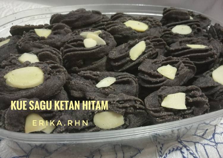 Kue Sagu Ketan Hitam