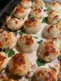 صينية كرات البطاطس بالدجاج 🥔 Chicken potato balls