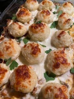صورة لوصفة صينية كرات البطاطس بالدجاج 🥔 Chicken potato balls
