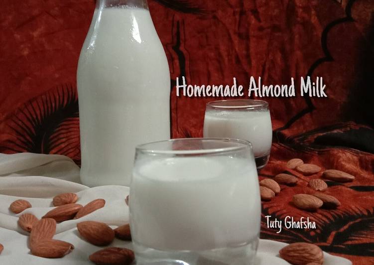 Resep Homemade Almond Milk Anti Gagal