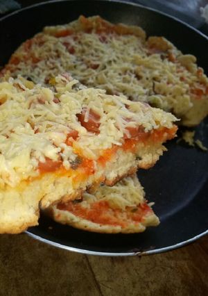 Foto resep Pizza tanpa oven