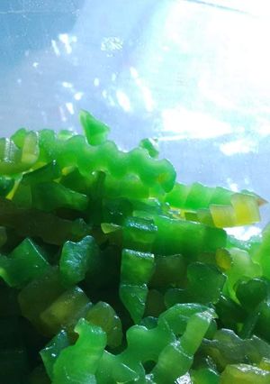 Foto resep Manisan Pepaya Basah Jahe Pandan