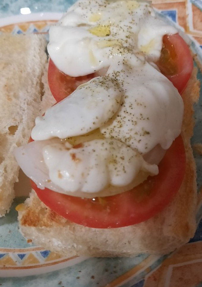 Una foto de Tostadas vegetales